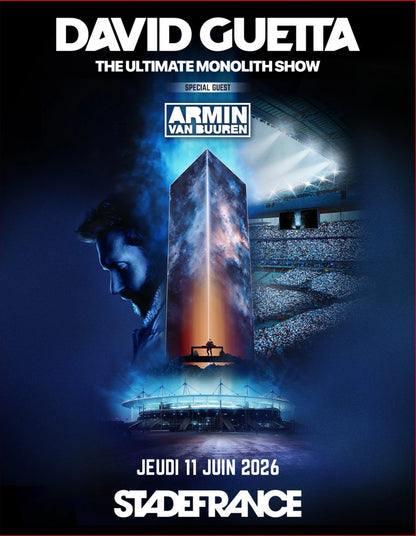 David Guetta - Monolith Tour Stade de France 2026